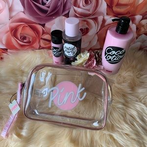 Pink By Victoria’s Secret Travel Bag + Body Care